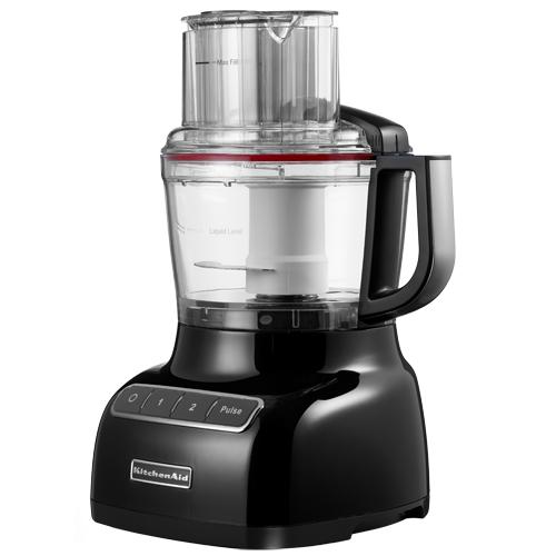 KitchenAid Mini Robot Culinaire Noir - 830 Ml, 240W, Hachoir Compact